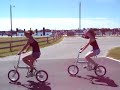 Downtube Mini Folding Bike on Ocracoke Ride