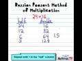 Russian Peasant Method of Multiplication