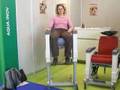 Video silla manual levito con elevacion vertical de aqua-invov