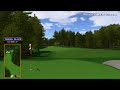 Golden Tee Great Shot on Southern Oaks!