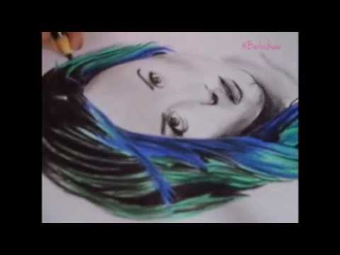 how to draw demi lovato