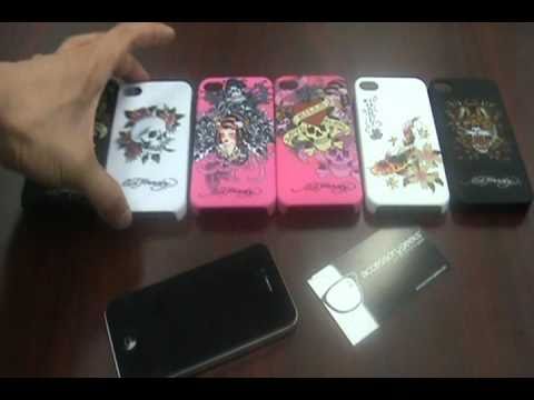accessorygeeks - http://www.accessorygeeks.com/apple-iphone-4-plastic-cases.html Hi Geeks!! We are proud to showcase to you the iPhone 4 Ed Hardy Plastic Hard Case that are n...