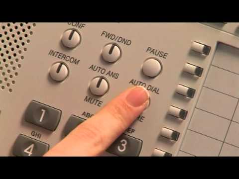 how to set time on panasonic kx-t7730