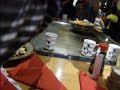 After dinner at Benihana's, Whiteash makes a toast to the power of friendship. ... lk 