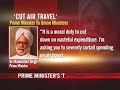 Let's travel less: PM to ministers