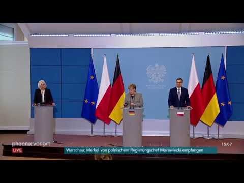 Deutsch-polnische Regierungskonsultationen: Angela Merkel und Mateusz Morawiecki am 02.11.18