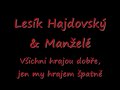 Manželé - Všichni hrajou dobře, jen my hrajem špatně