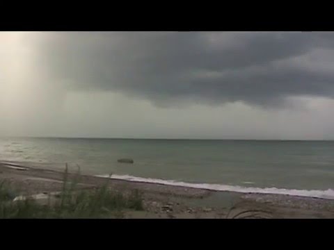 Storm over Lake Huron