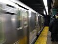 R42 E train coming into West 4th Street