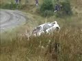 Rally Crash - 3 Subaru WRC crash on the same corner!