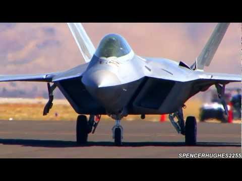 2012 RENO AIR RACES - F-22 RAPTOR DEMO & HERITAGE FLIGHT (SATURDAY)
