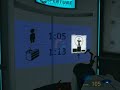 Portal Still Alive Testchamber 18 - Time - 1:05 Gold Medal