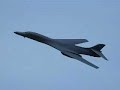 B-1 Bone Bomber doing fast Flyby at Berlin ILA2008