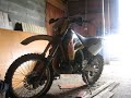Gas Gas EC 200 warm up