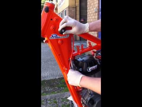 how to fit ktm valve guides
