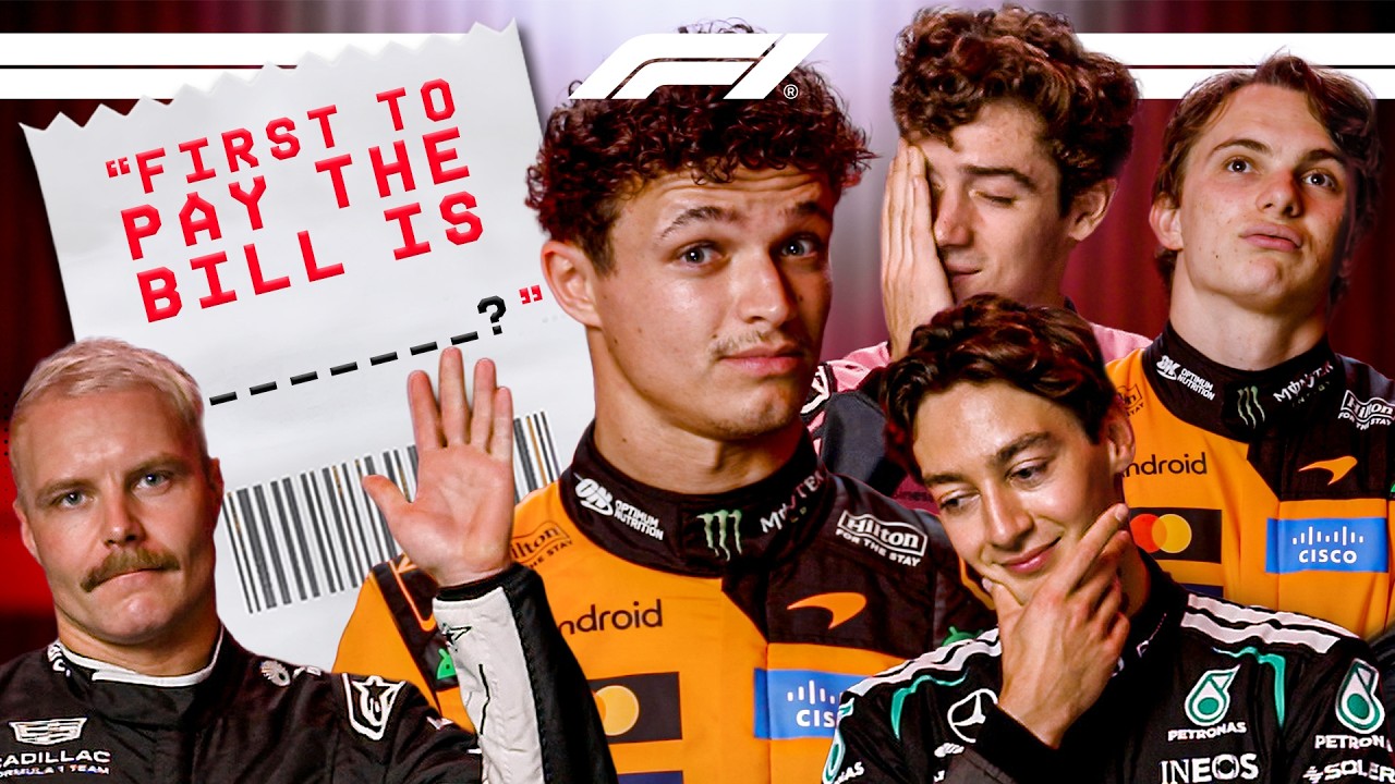 F1 Drivers Play Fill In The Blanks!