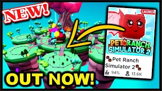 Roblox Pet Ranch Simulator 2 Has So Much To Do Launch Code