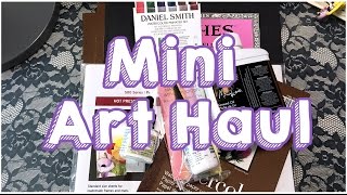 New video; Mini art haul!