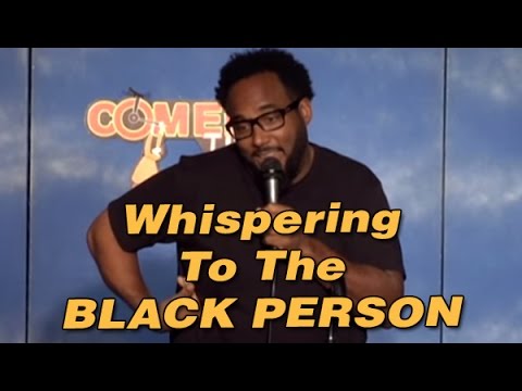Whispering To The Black Person