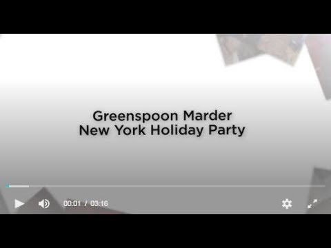 Greenspoon Marder New York Holiday Party 2018