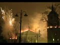 New Year 2009 in Vilnius fireworks and light show