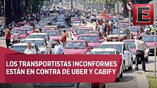 Taxistas mexicanos amenazan con paro indefinido
