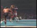 Jushin Liger quebra a perna / Jushin Liger breaks his leg