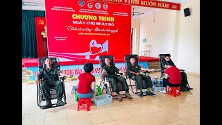 Trung đoàn cảnh sát cơ động Đông Bắc - Sôi nổi chương trình Ngày Chủ nhật đỏ năm 2024