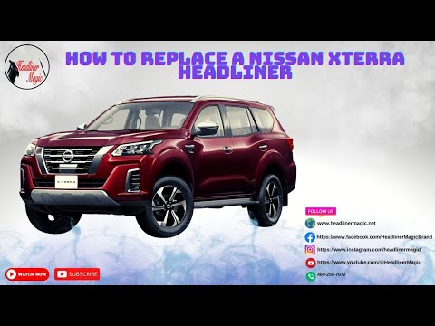 how to repair xterra headliner