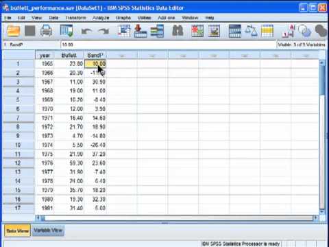 how to perform linear regression t test