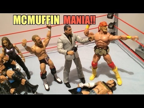 GTS WRESTLING: Raw Deal! WWE Mattel Action Figure Matches Animation! Elites Flashbacks More!
