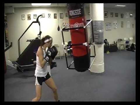 woman boxer