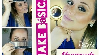 Make básica - paleta meganude Luisance