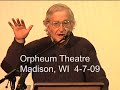 Noam Chomsky On Health Care