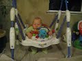 Caleb jumping while asleep