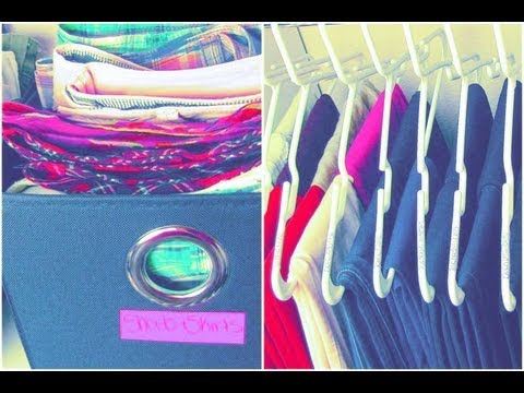 how to organize jeans