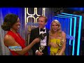 damian lewis and claire danes talk homeland season 2 at the 64th annual primetime emmy awards on september 23, 2012.