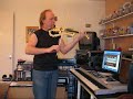 HGV Driver playing violin