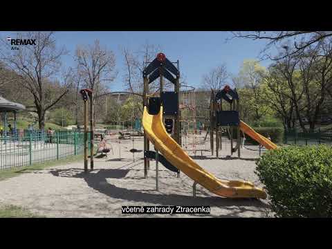 Video Prodej stylového 3+kk v luxusním domě, 77,1 m², poslední patro, výhled na Nusle