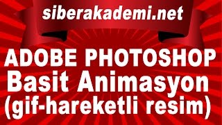 Adobe Photoshop Cs6 - Ders 20 - Basit Animasyon( g