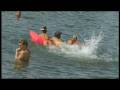 some sexy girls playing & swimming in our lake in summertime