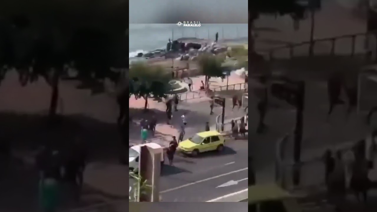 Centenas de marroquinos invadem praia espanhola