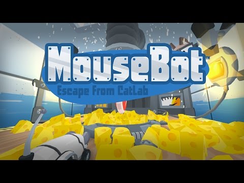 MouseBot: Escape From CatLab gameplay