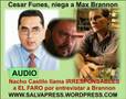 Cesar Funes niega a Max Brannon