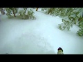 Skiing monster powder in Mammoth 20. december 2010