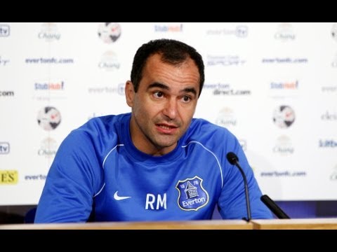 Roberto Martinez's pre-Crystal Palace press conference