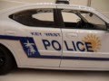 1/18 Key West Florida Police Dodge Charger W/Lights Real Wig Wag Strobes And 4 Tone Siren