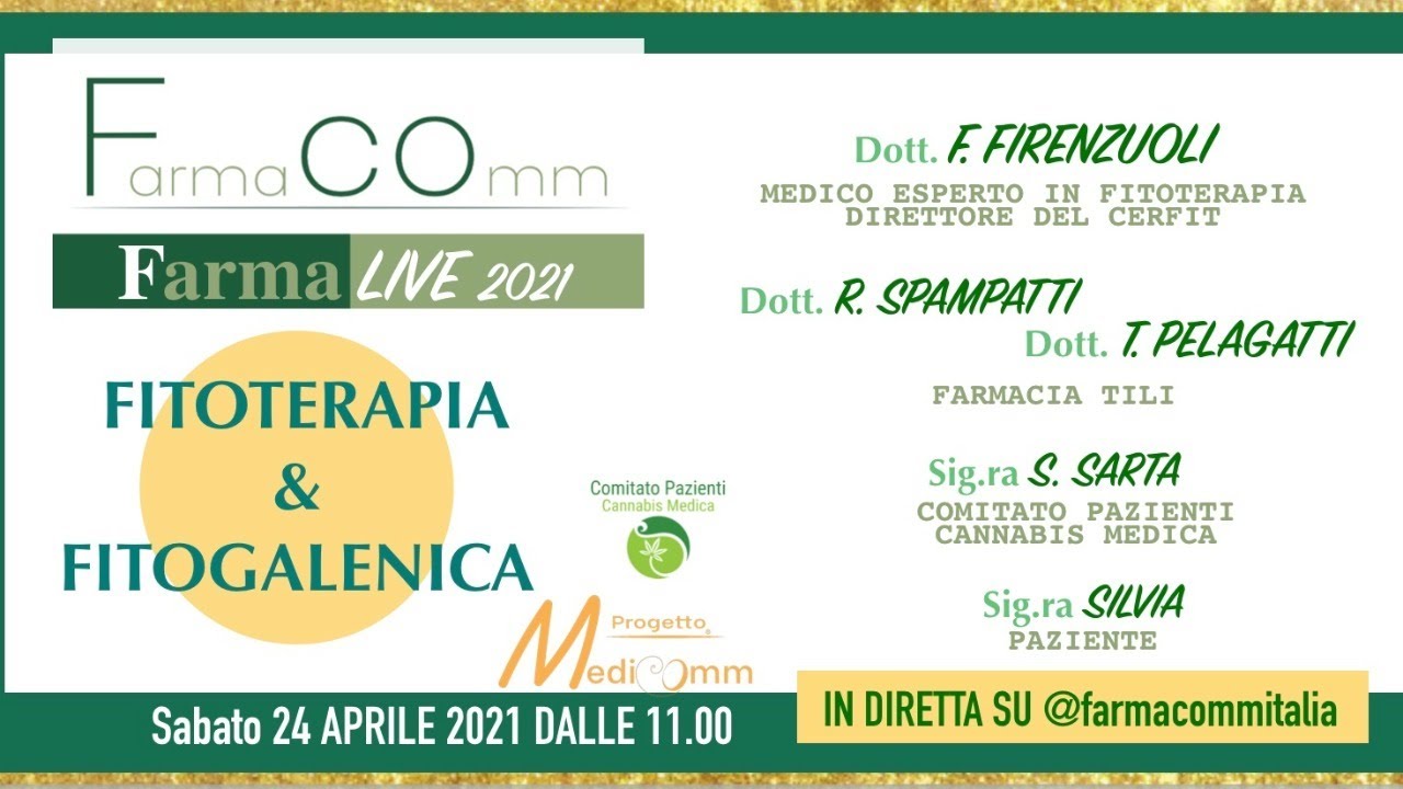 FarmaLIVE "FITOTERAPIA E FITOGALENICA"