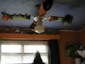 Click here to watch this video Clever Dog Turns Fan On For Toys