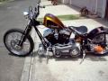 Harley Davidson Bobber, Bar Hopper El Borracho Ewa Beach, Hawaii